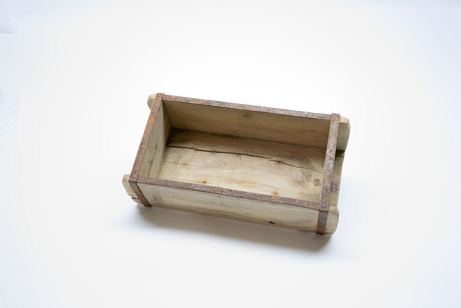 Ziegelform Holzbox Landhausstil