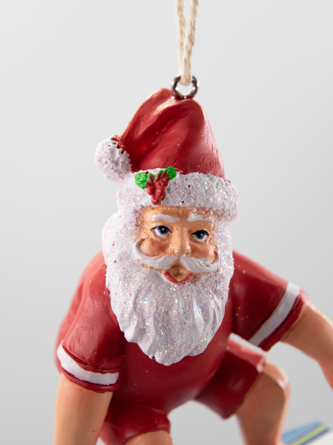 Kurt S. Adler Santa on Surfboard Weihnachtsschmuck 