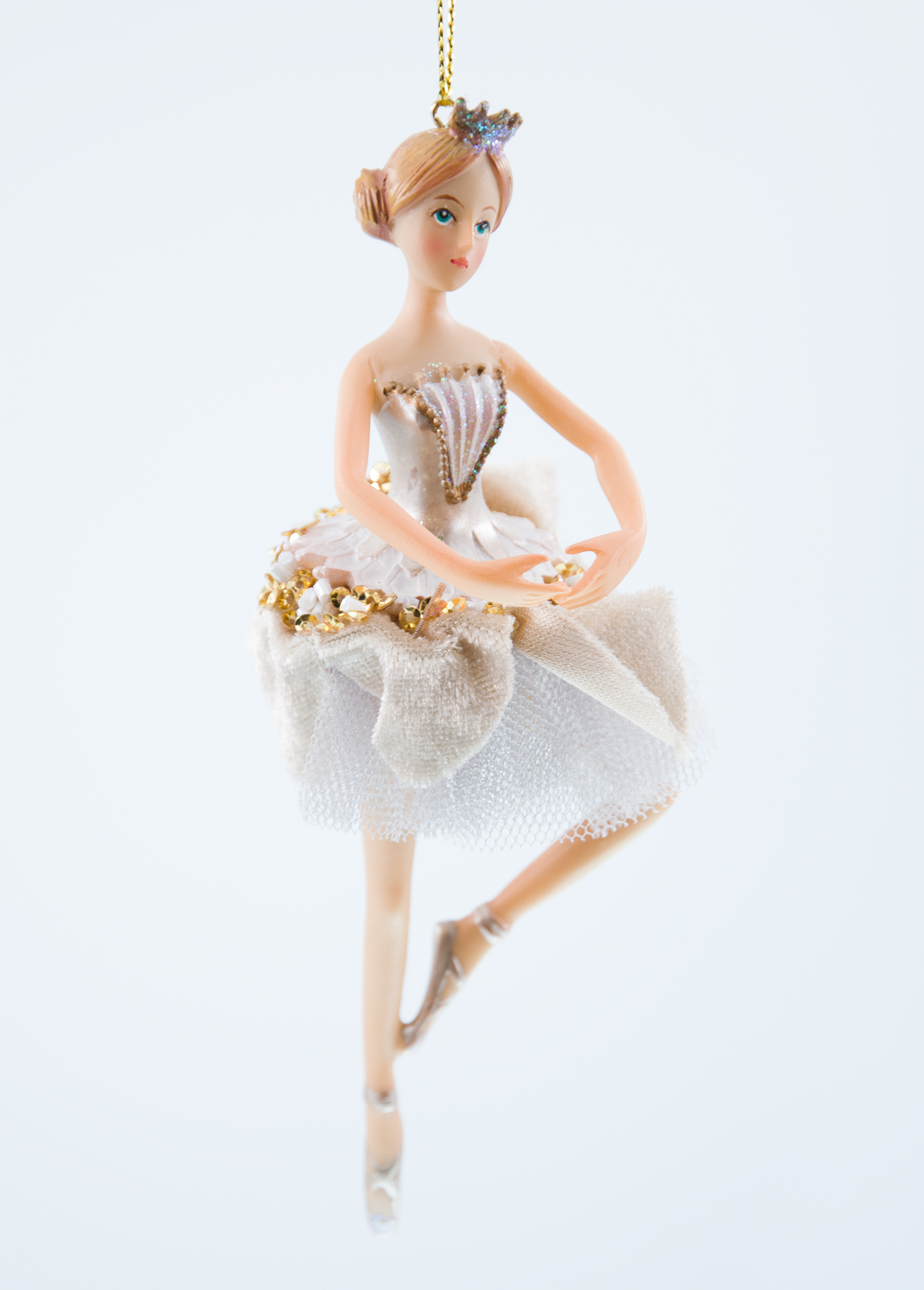 Ballerina Tänzerin Christbaumschmuck