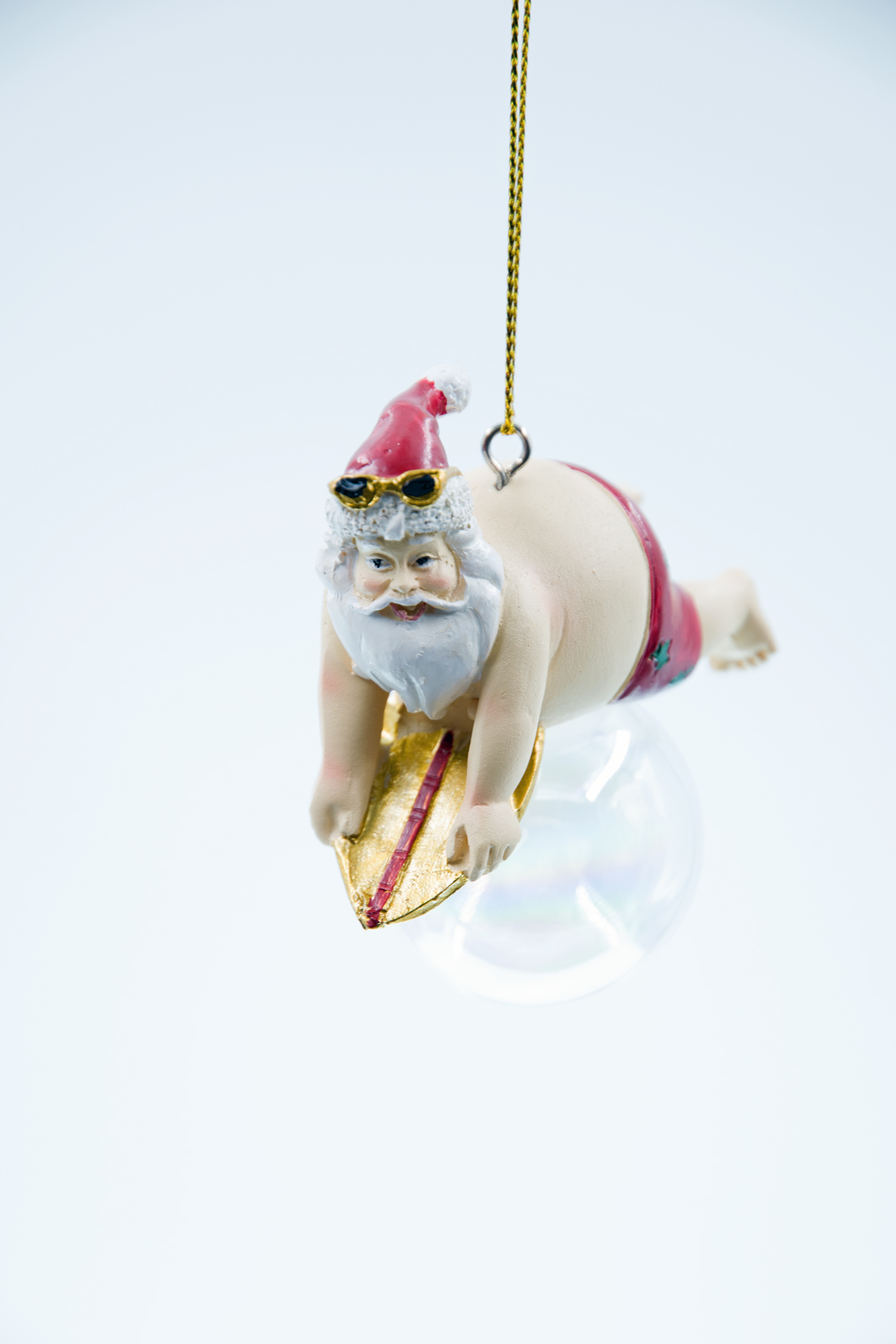 Goodwill Santa Bubble Christbaumschmuck