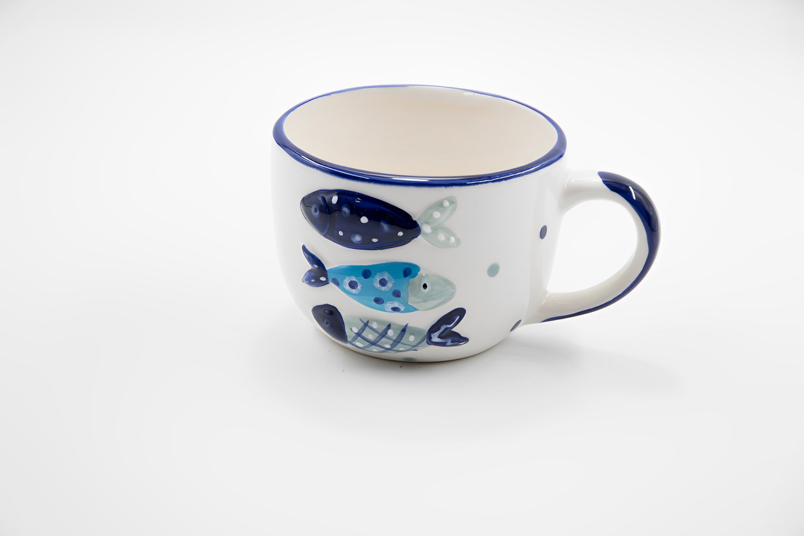 Kaffeetasse Becher Tasse Jumbotasse Keramik 400ml Maritim