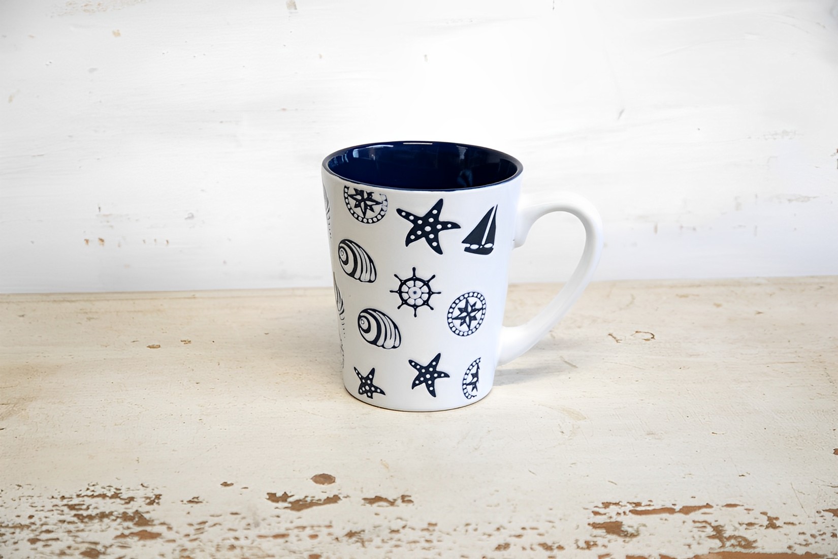 Kaffeetasse Becher Tasse Keramik 250ml Maritim 