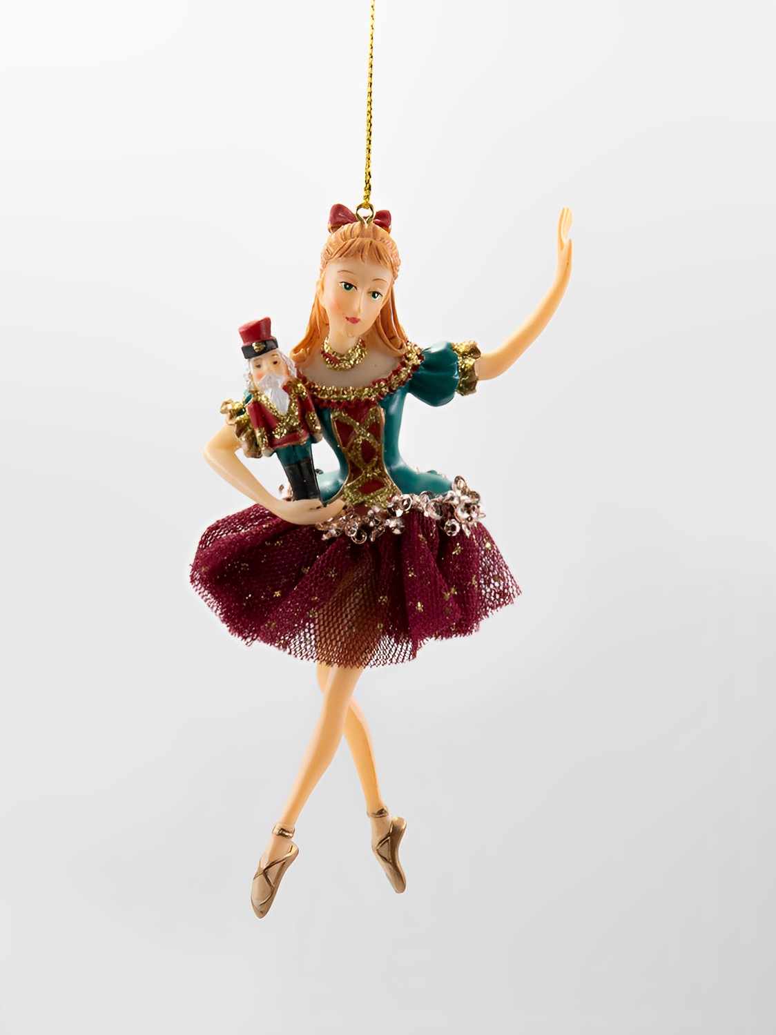 Good Will Nussknacker Ballerina Christbaumschmuck 