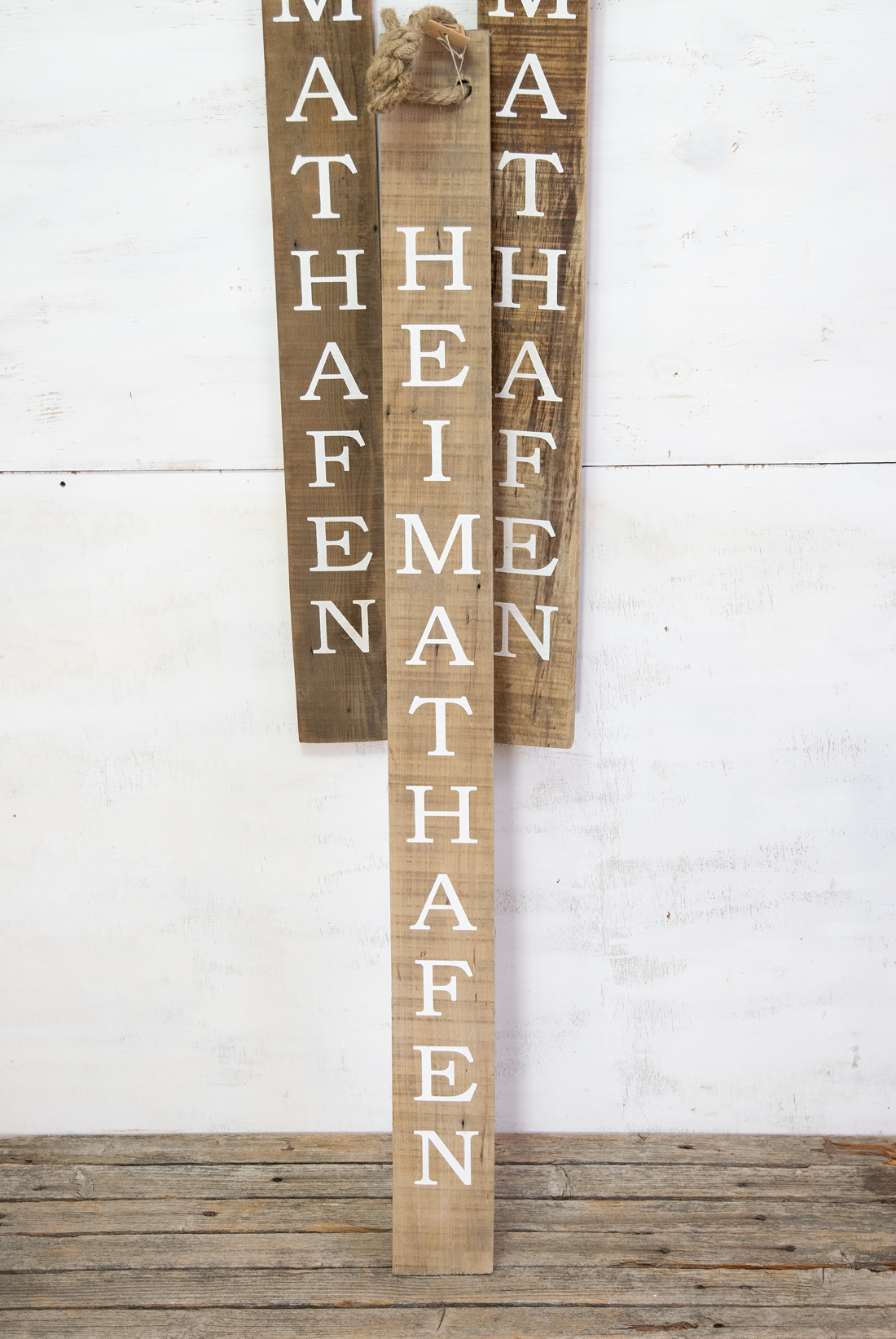 Türschild Heimathafen Holz Maritim  Landhausstil