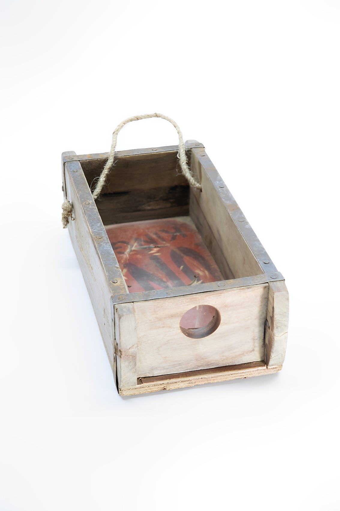 Ziegelform Holzbox Weinflaschen / Flaschenhalter Landhausstil Ziegelform Holzbox Weinflaschen / Flaschenhalter Landhausstil