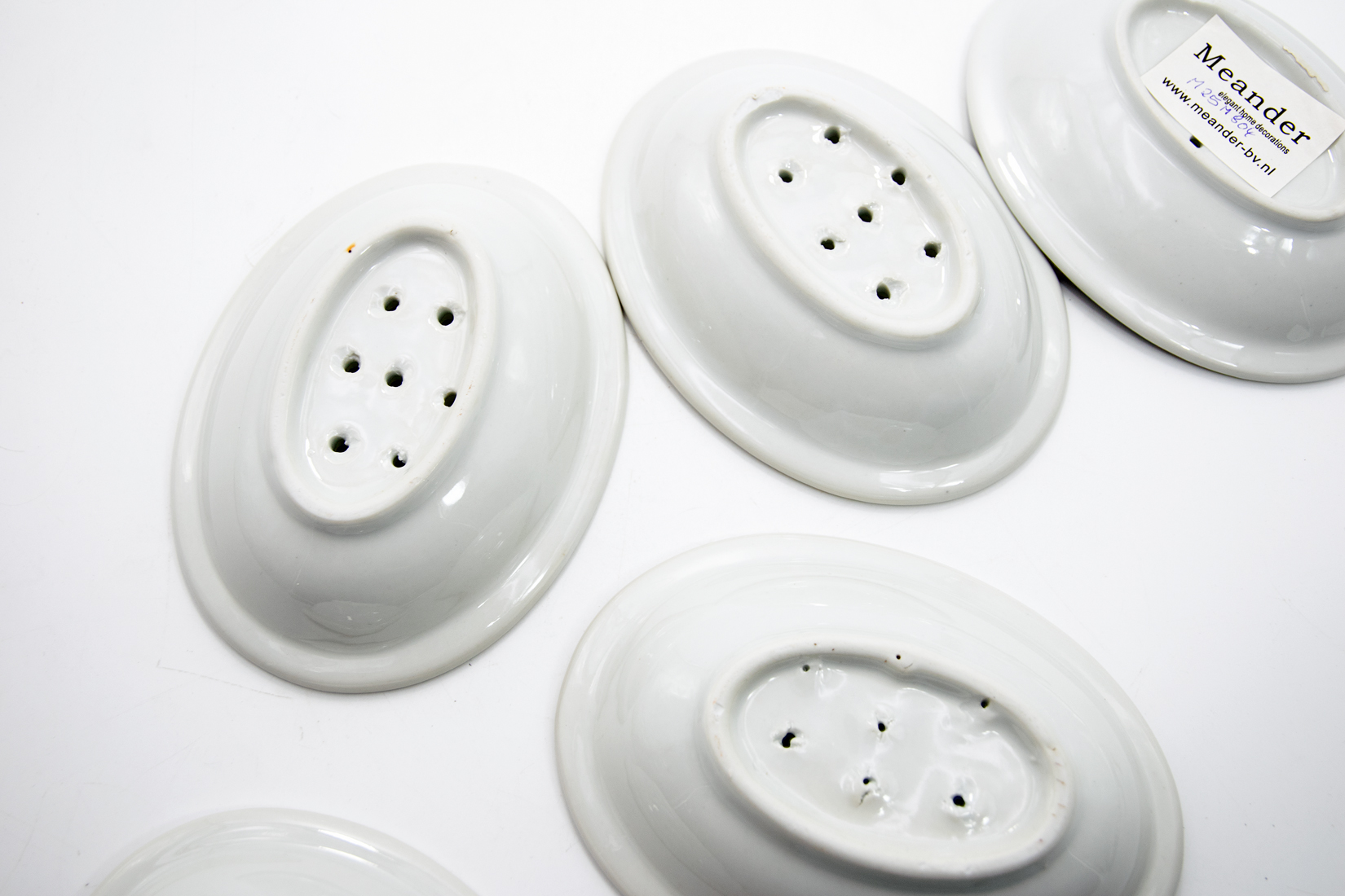 B-Ware Seifenschale oval Keramik Landhausstil 