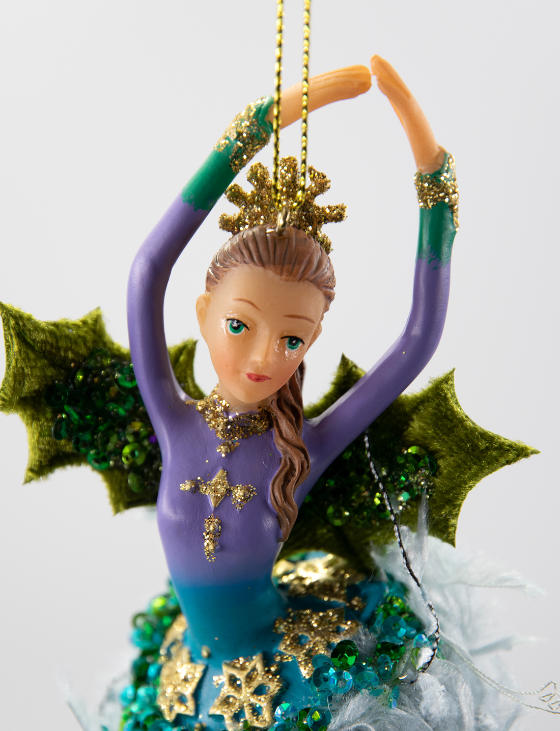 Ballerina Tänzerin Christbaumschmuck 