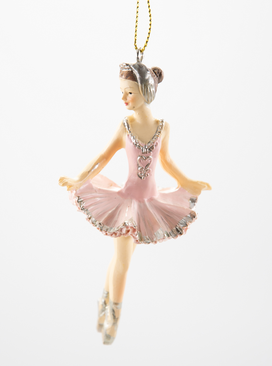 Ballerina rosa Christbaumschmuck 