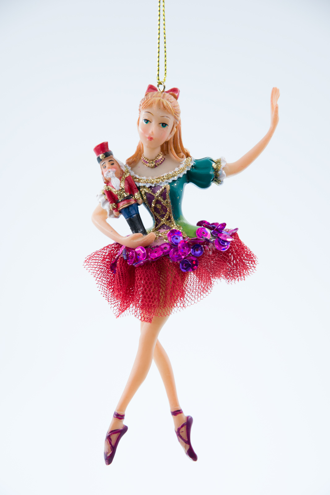 Gisela Graham Nutcracker Ballerina Weihnachtsschmuck