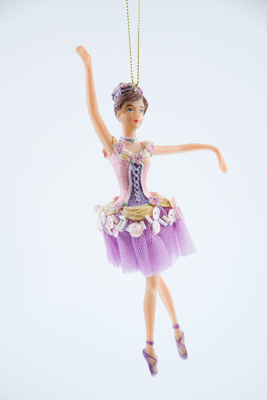 Ballerina Tänzerin Christbaumschmuck