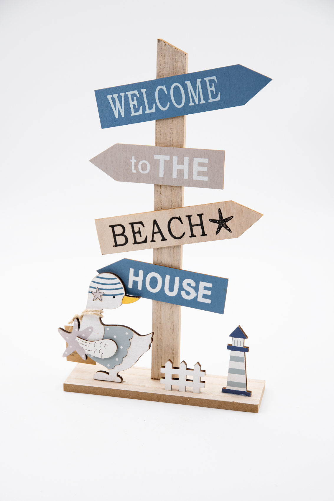 Schild Wegweiser Maritim  Landhausstil