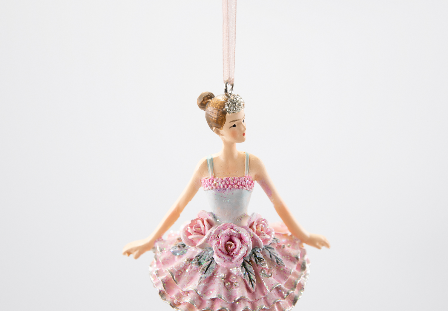 Gisela Graham Pastell Ballerina Weihnachtsschmuck 