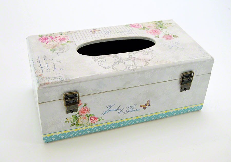 Kleenex Box Kosmetiktuchbox Jardin de Fleurs
