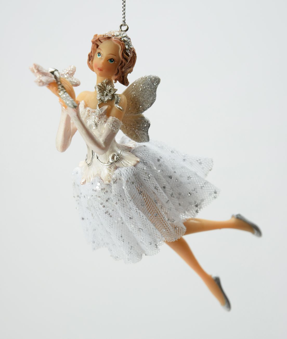 Ballerina White Christbaumschmuck