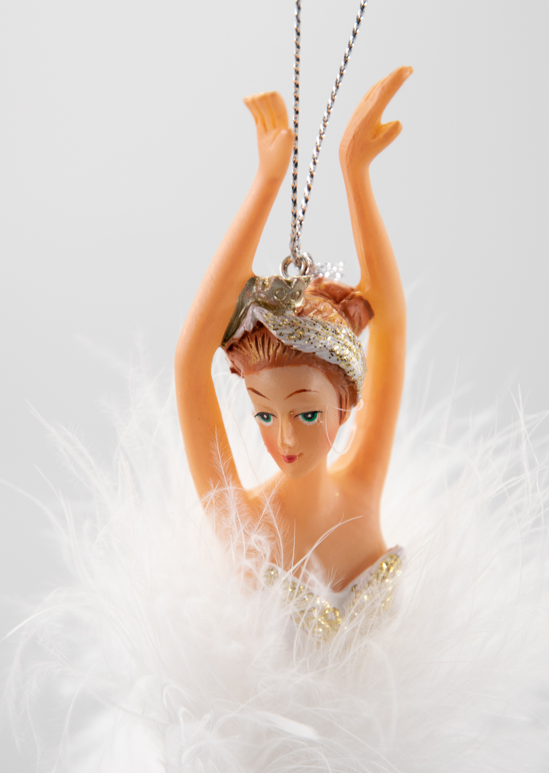 Good Will Feath. Ballerina Christbaumschmuck  