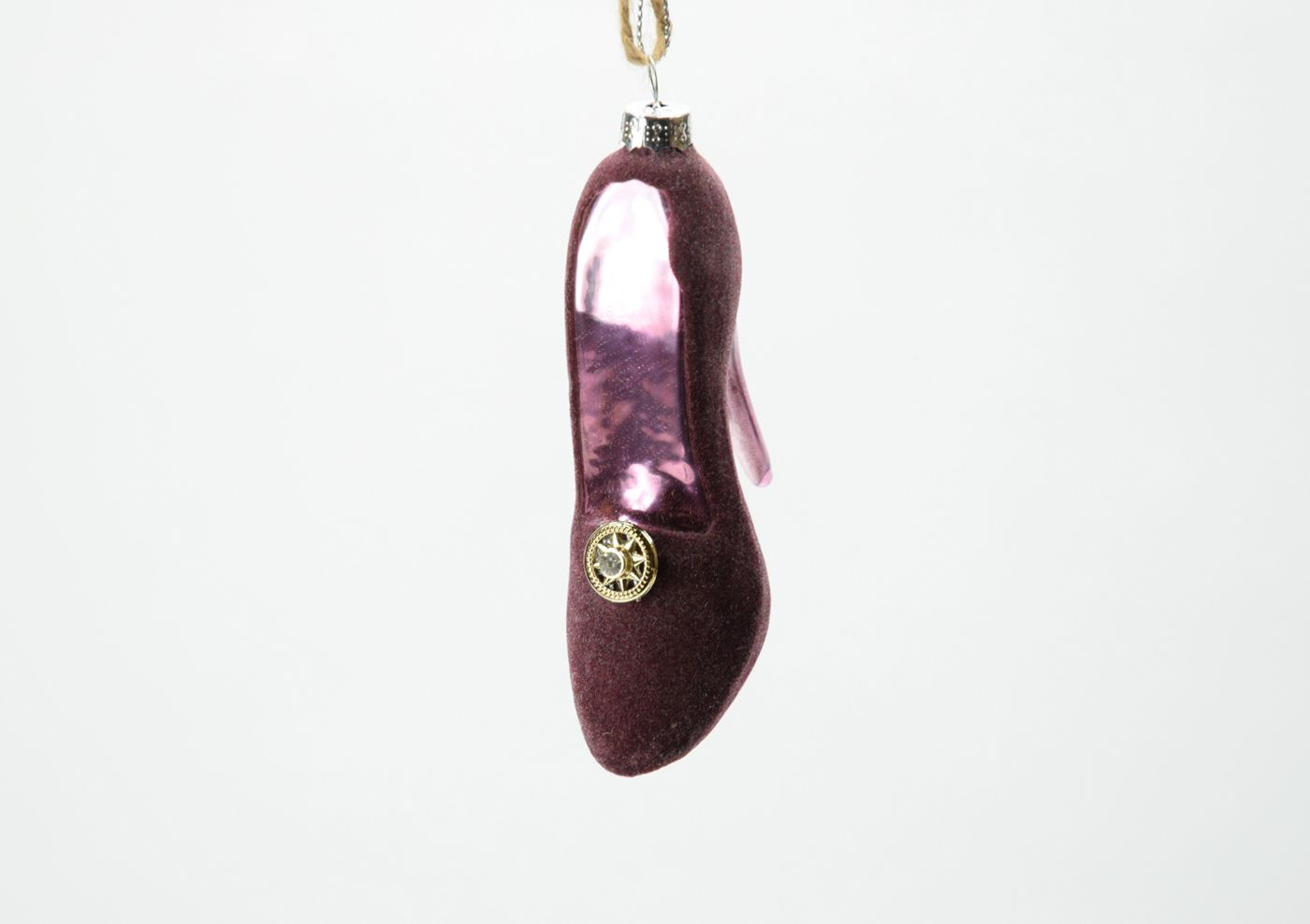 Shoe Velvet Schuh Weihnachtsschmuck