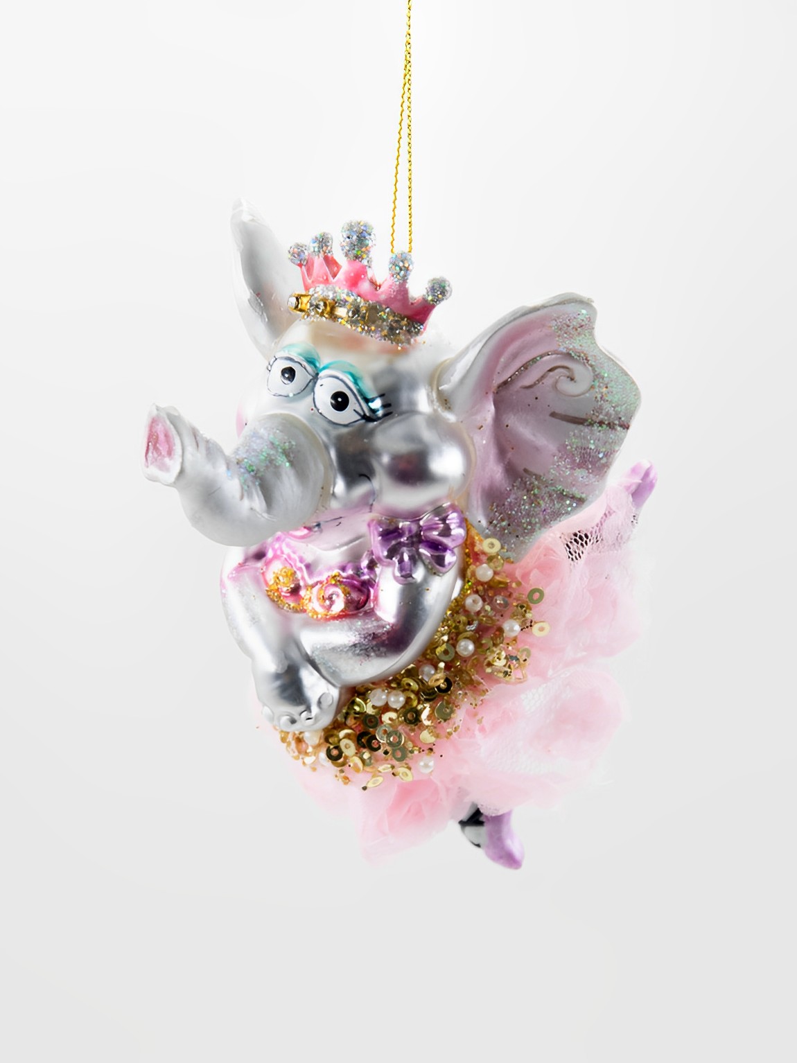 Weihnachtsschmuck Hänger Elefant Ballerina