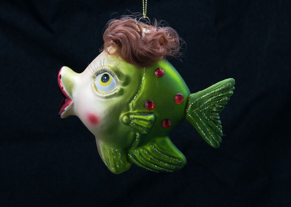 Pusteblume Küssender Fisch Christbaumschmuck