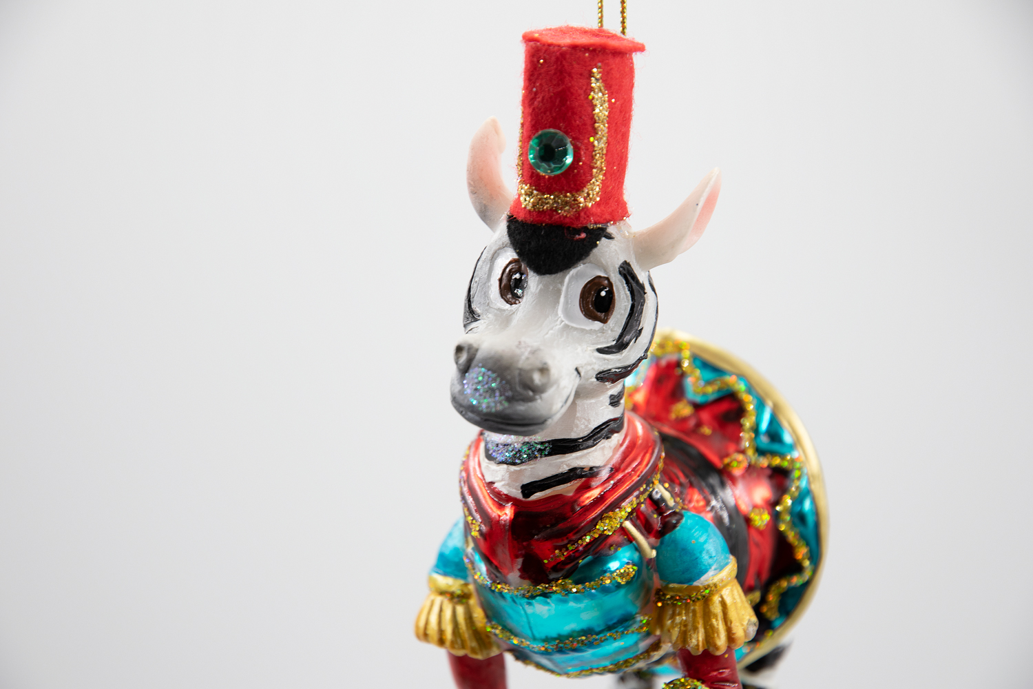 Zebra / Elefant Weihnachtsschmuck
