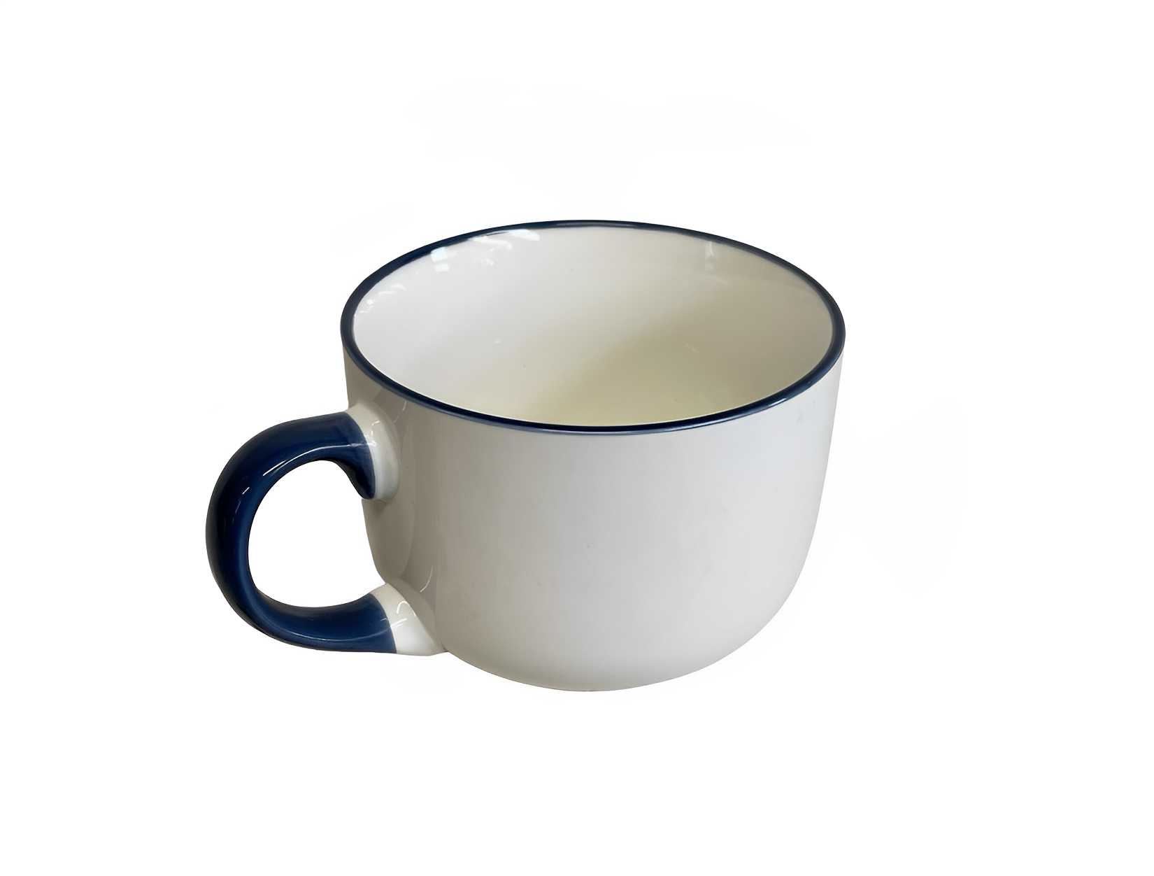 Kaffeetasse Becher Tasse Keramik 450ml Leuchtturm Maritim  