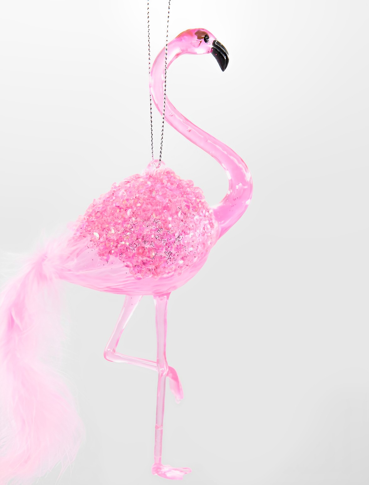 Kurt S. Adler Flamingo pink Weihnachtsschmuck   