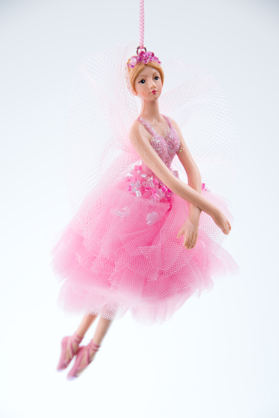 Gisela Graham Sugar Ballerina Plum Fairy  Weihnachtsschmuck