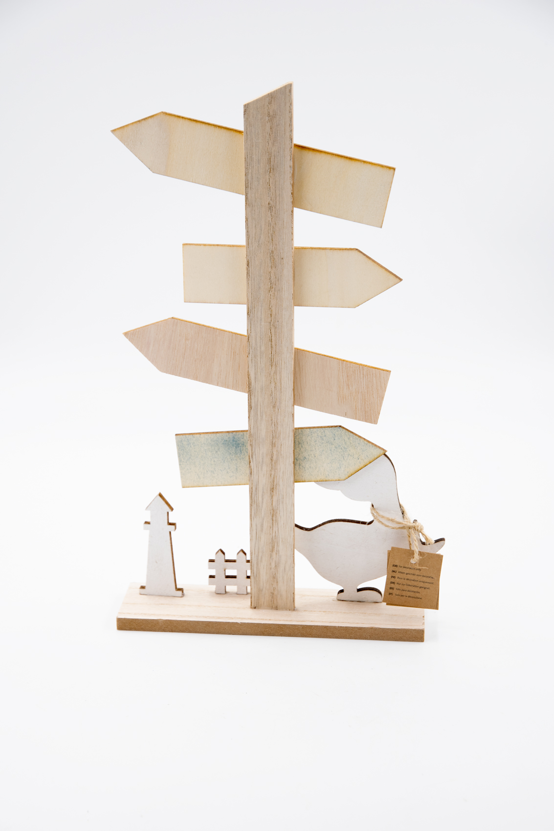 Schild Wegweiser Maritim  Landhausstil
