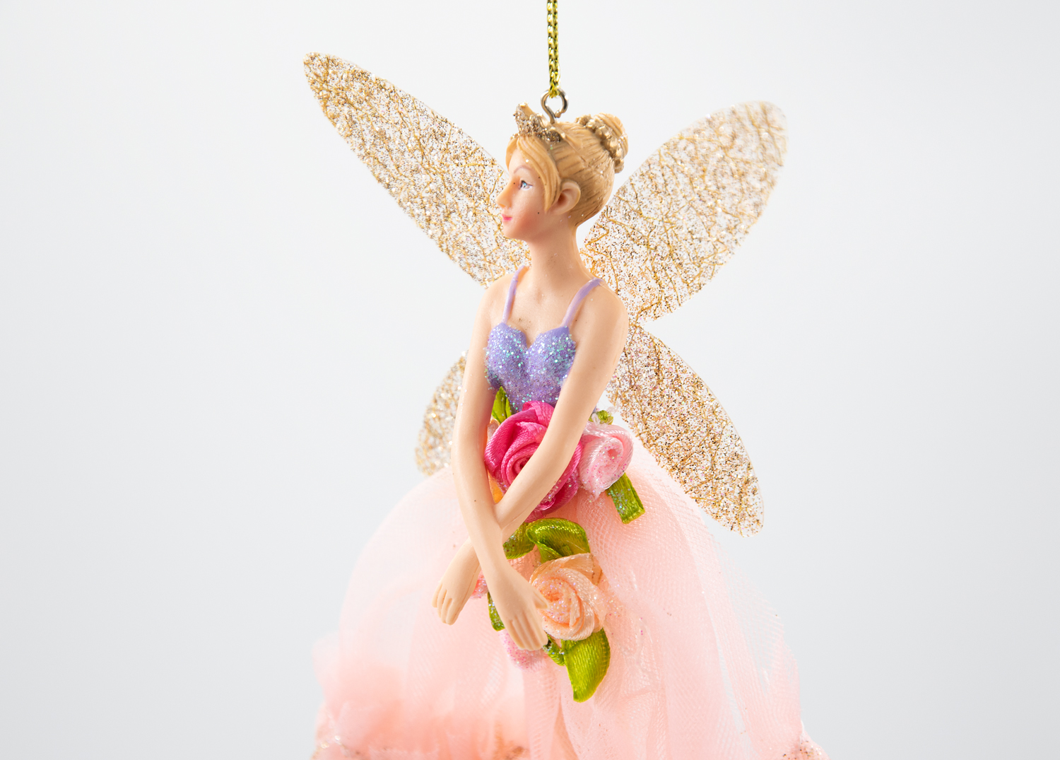 Gisela Graham Resin Fairy Ballerina Weihnachtsschmuck