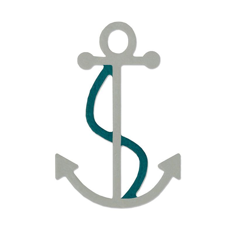 Sizzix Stanze Thinlits Sail Away Anker 661795