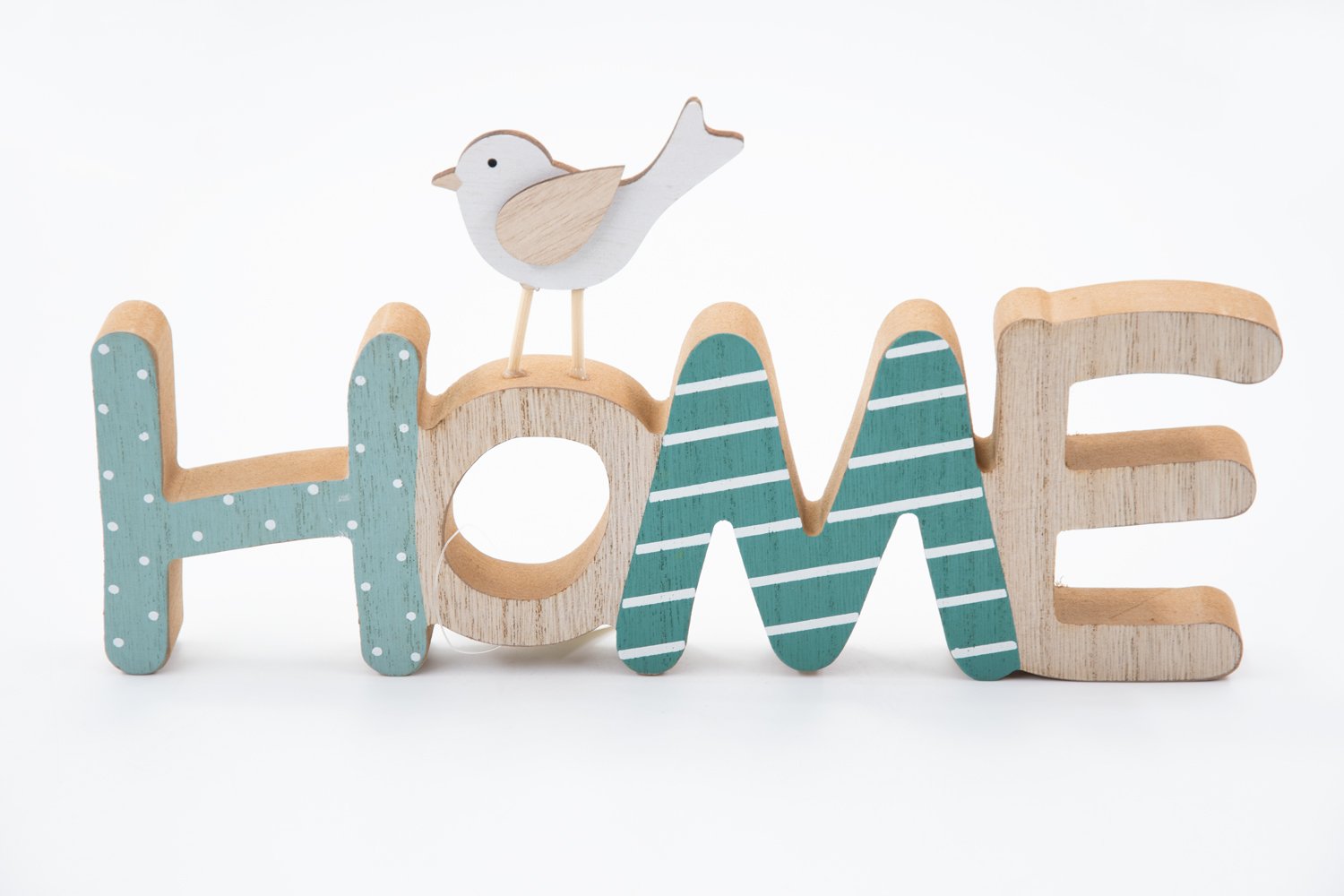 Schriftzug Home Holz Landhausstil