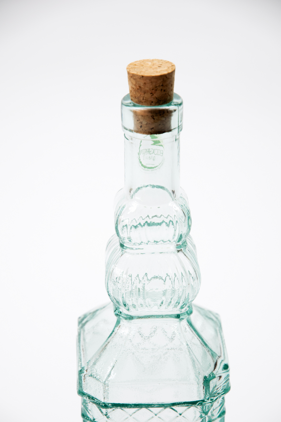 Ecogreen Flasche 700 mit Kork Verschluss Decor