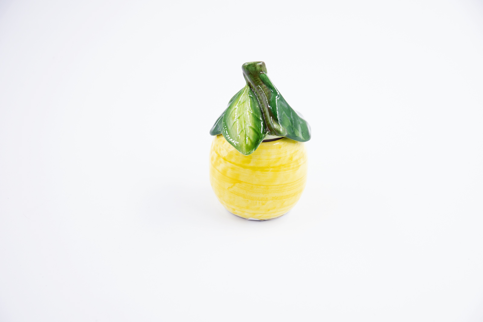 Zuckerdose Zitrone Landhausstil