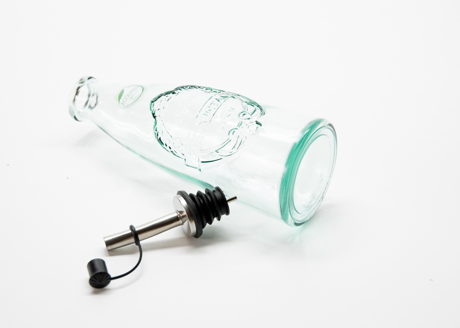 Ecogreen Flasche 300ml mit Ausgiesser Essig / Öl Decor
