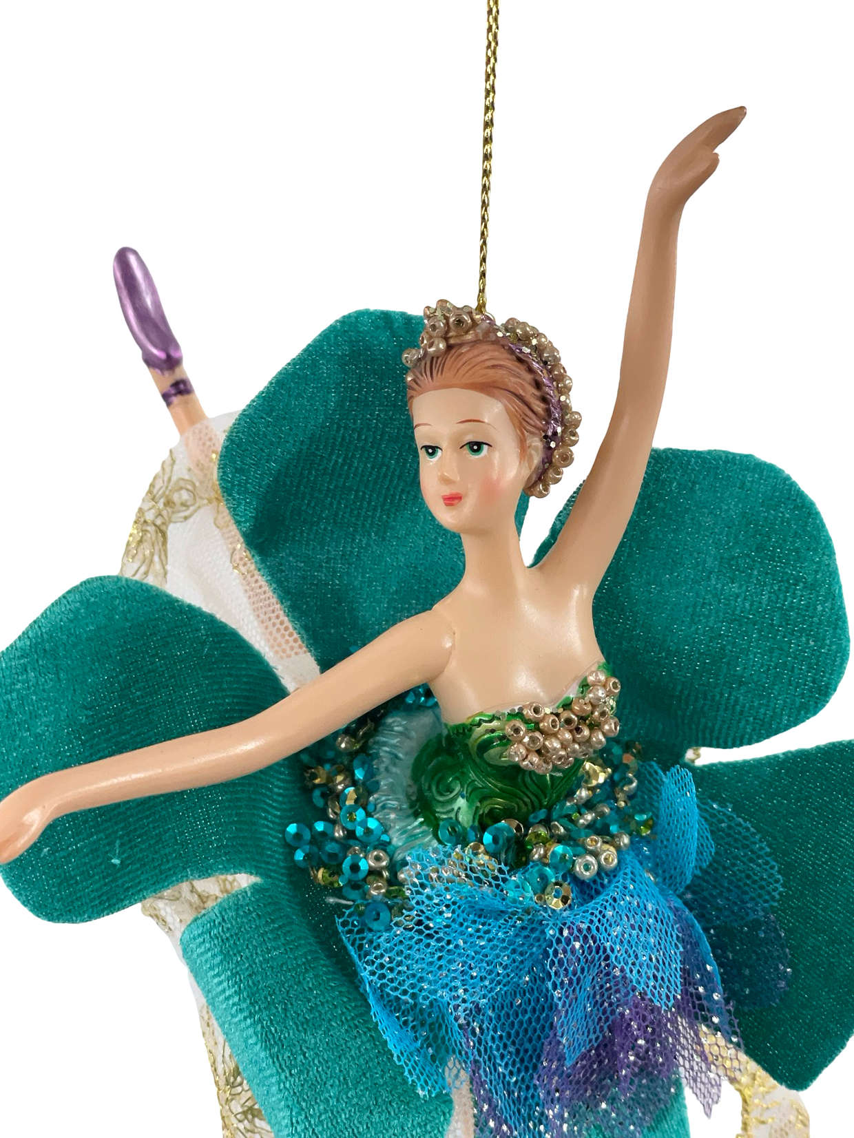 Goodwill Peacock Ballerina Weihnachtsschmuck  