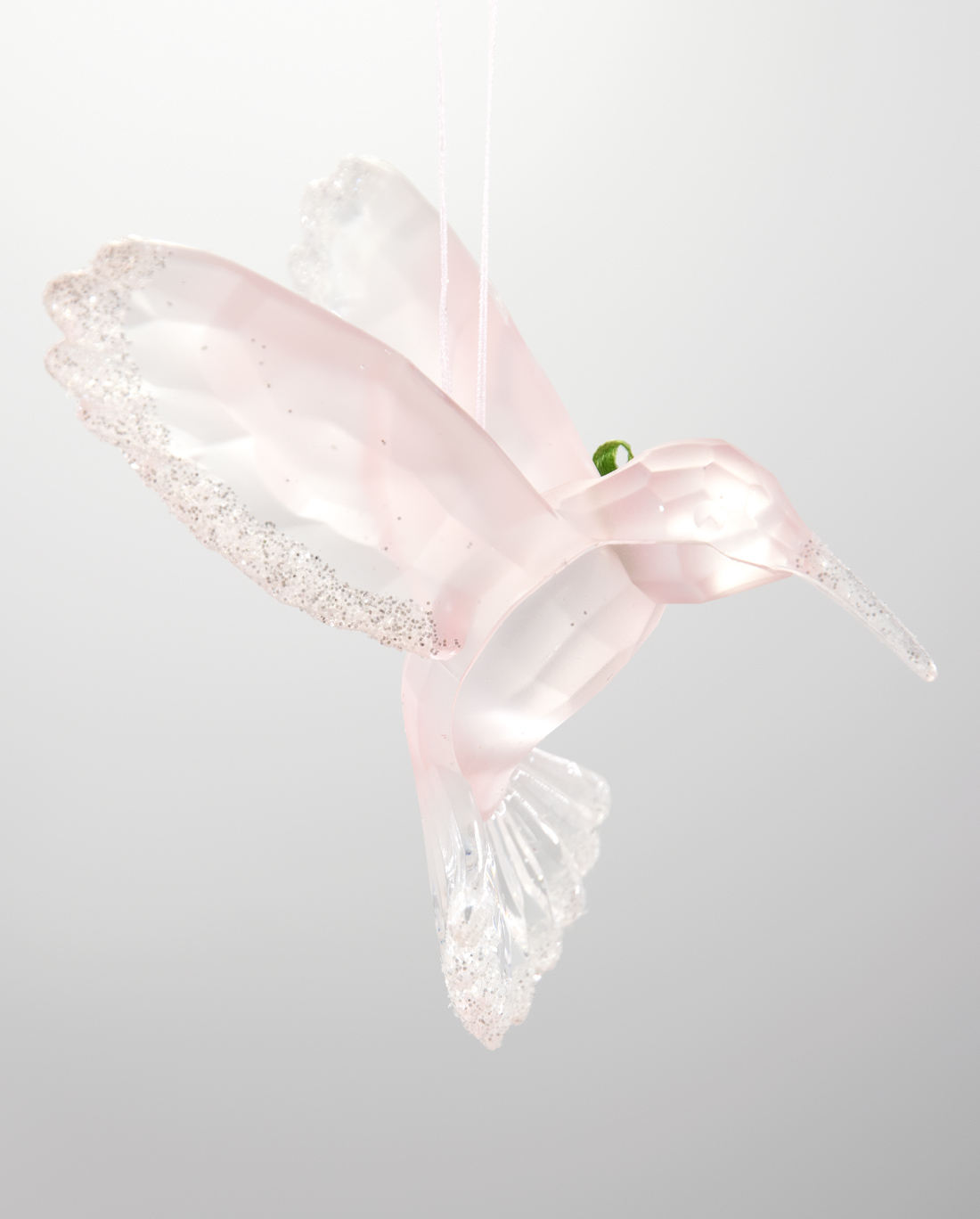 Kurt S. Adler Vogel Kolibri mit Rose Weihnachtsschmuck 