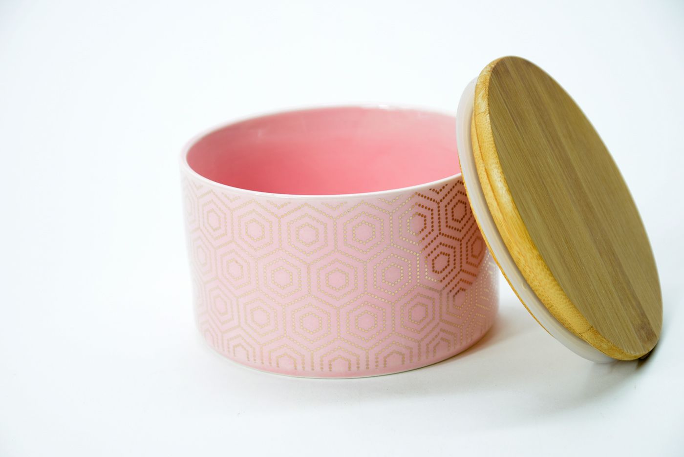 Vorratsdose rosa 16 cm Landhausstil