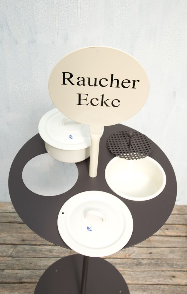 Raucherecke einfach Aschenbecher
