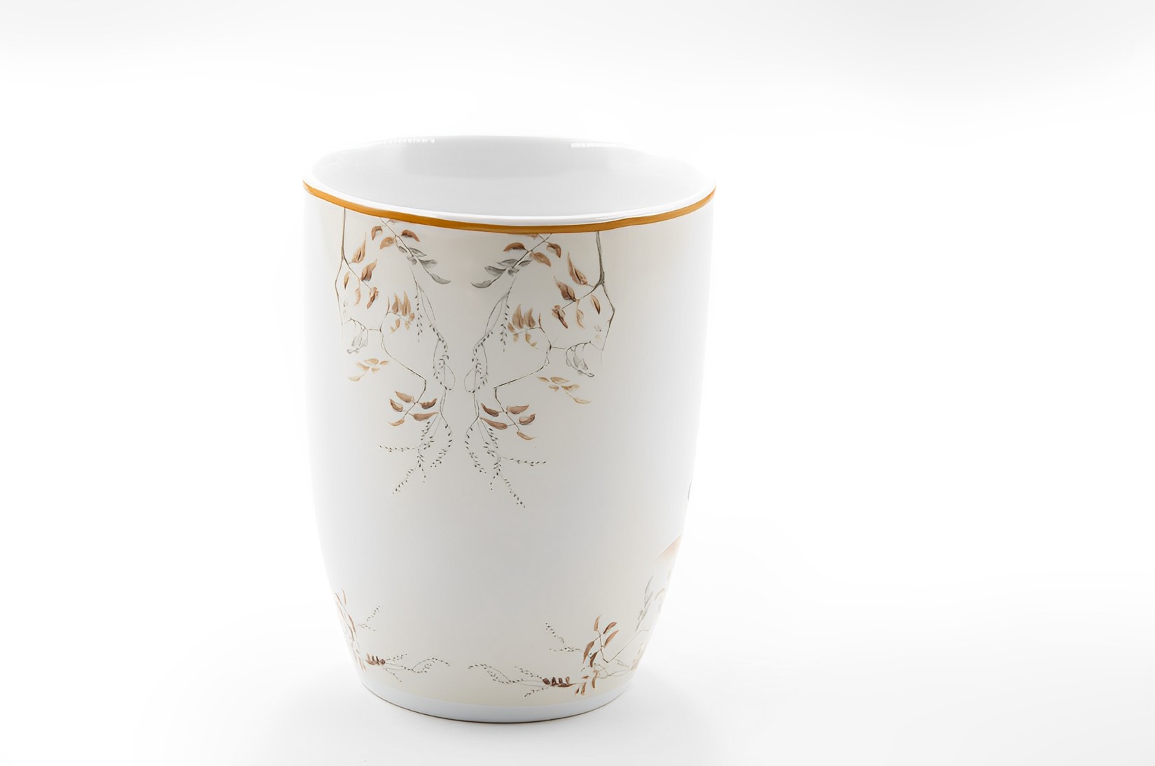 Hirsch Kaffeetasse Becher Tasse Maria Porzellan 330ml Landhausstil