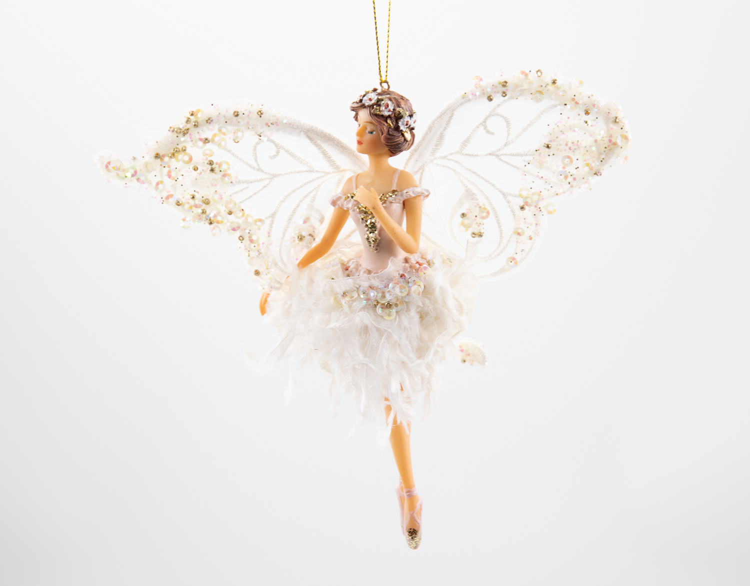 Good Will Lace Wing Ballerina Christbaumschmuck