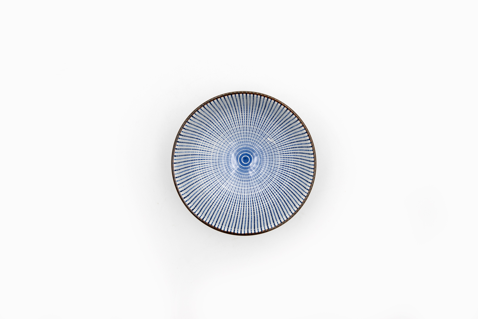 Schale Dipschale Keramik blau Landhausstil