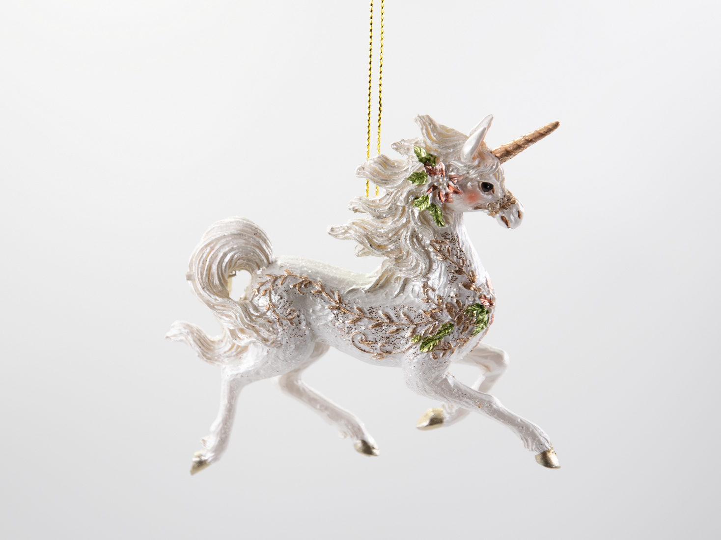 Weihnachtsschmuck Hänger Einhorn