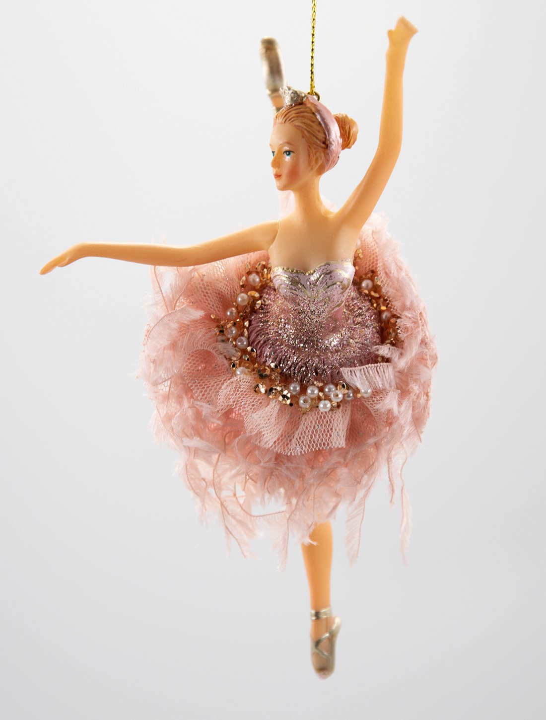 Ballerina Tänzerin Christbaumschmuck
