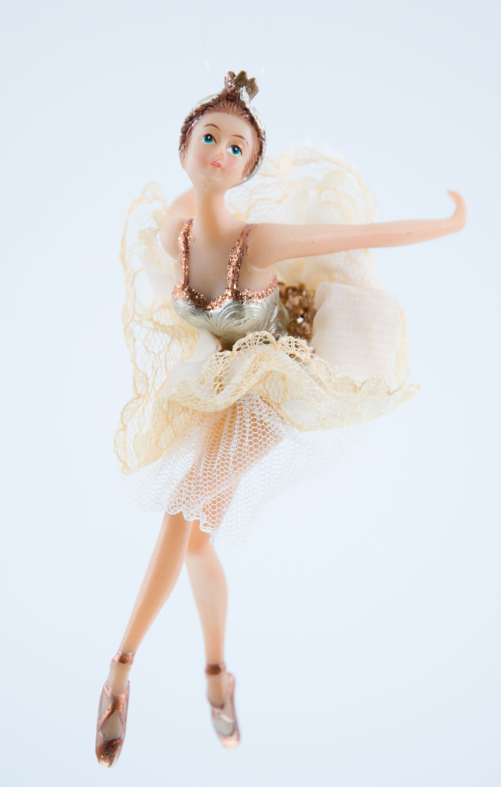 Ballerina Tänzerin Christbaumschmuck