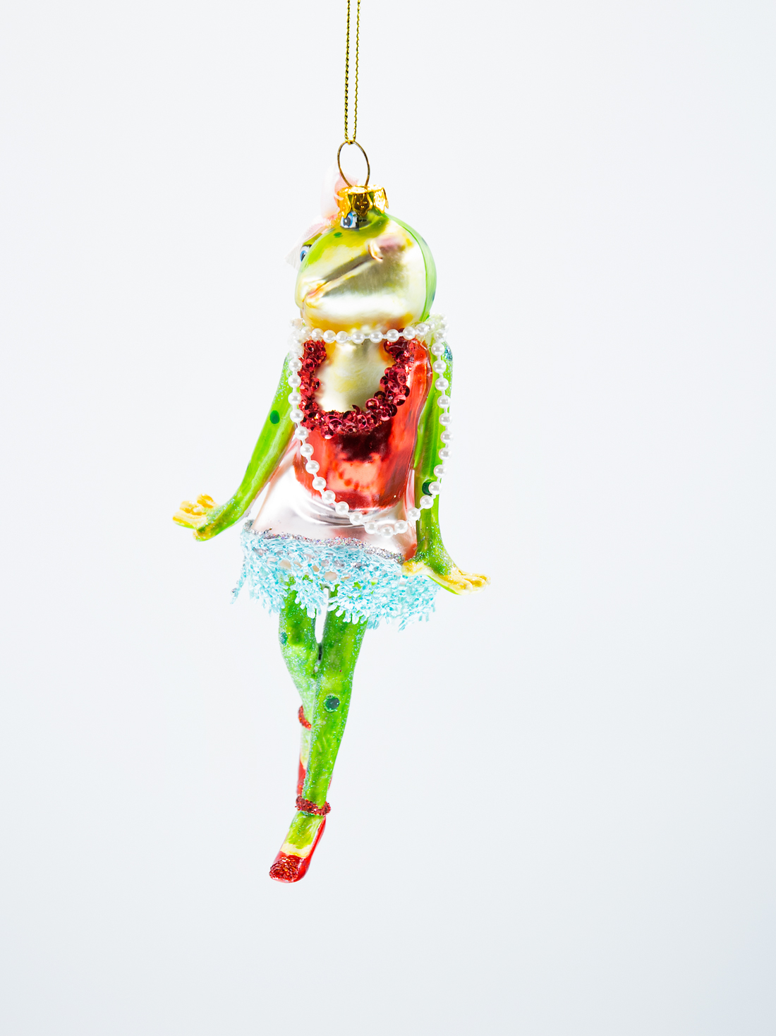Elegant Frog Lady Weihnachtsschmuck 