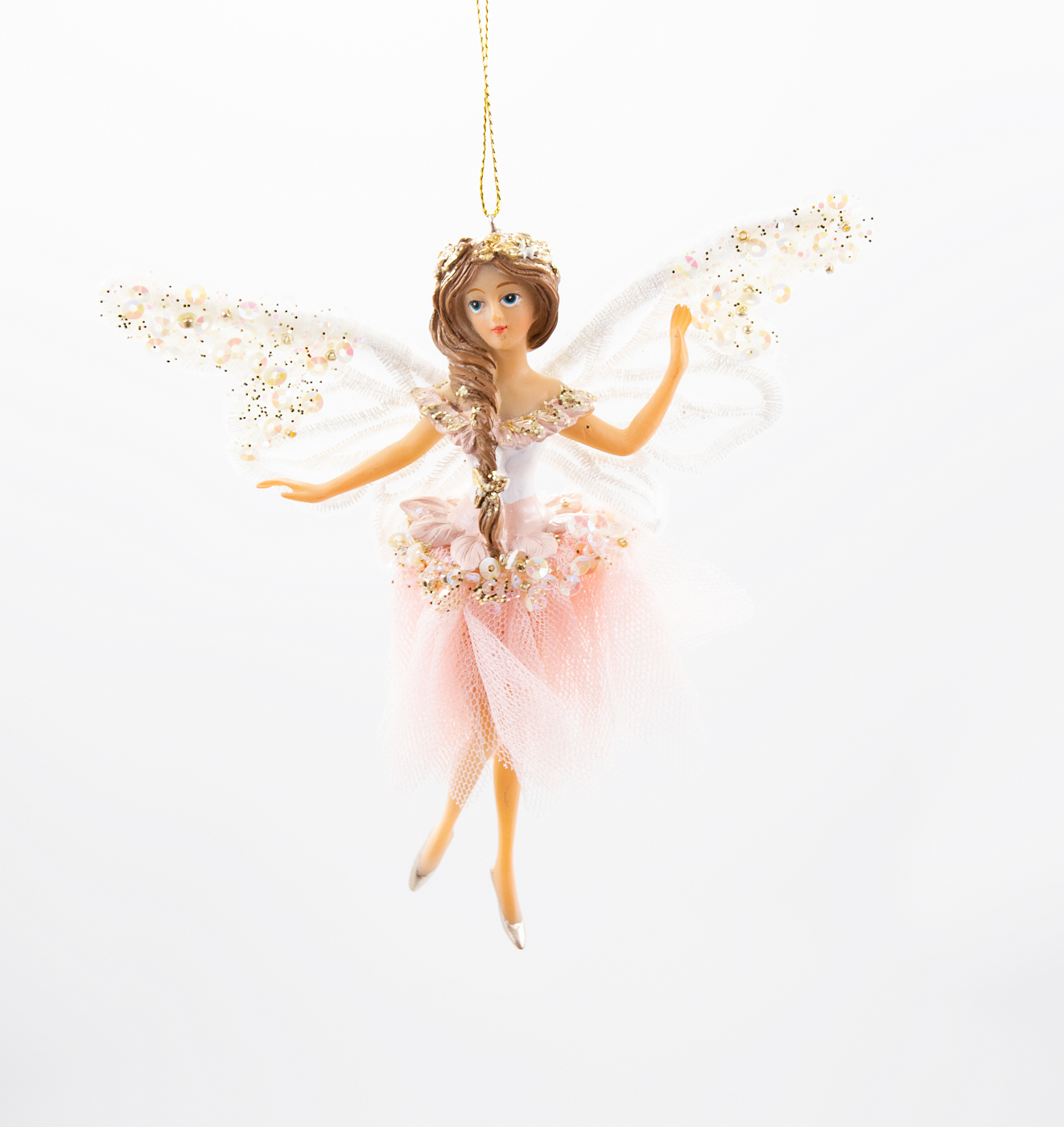 Good Will Tulle/Lace Wing Ballerina Christbaumschmuck