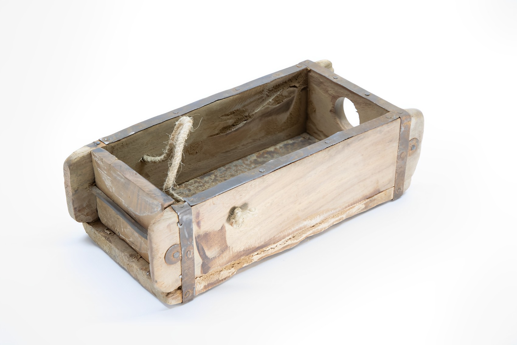 Ziegelform Holzbox Weinflaschen / Flaschenhalter Landhausstil Ziegelform Holzbox Weinflaschen / Flaschenhalter Landhausstil