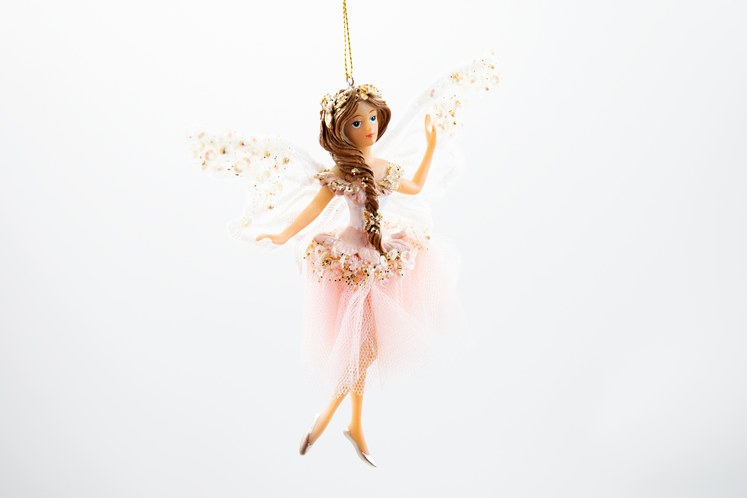 Good Will Tulle/Lace Wing Ballerina Christbaumschmuck