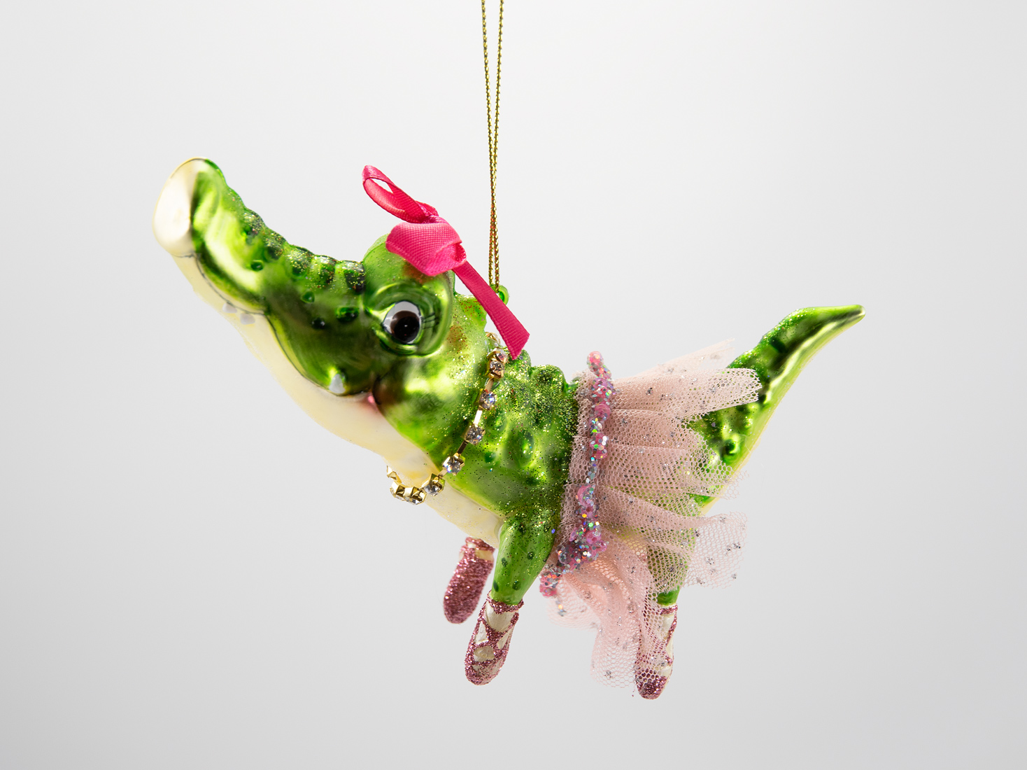 Weihnachtsschmuck Hänger Krokodil 