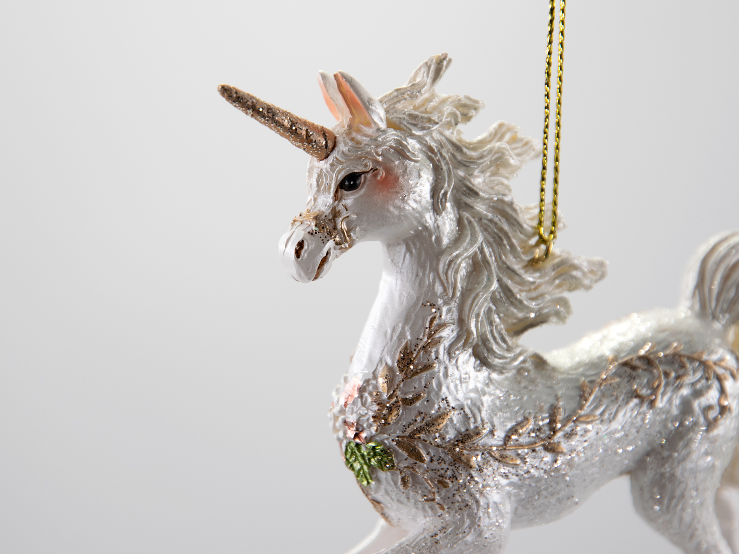 Weihnachtsschmuck Hänger Einhorn