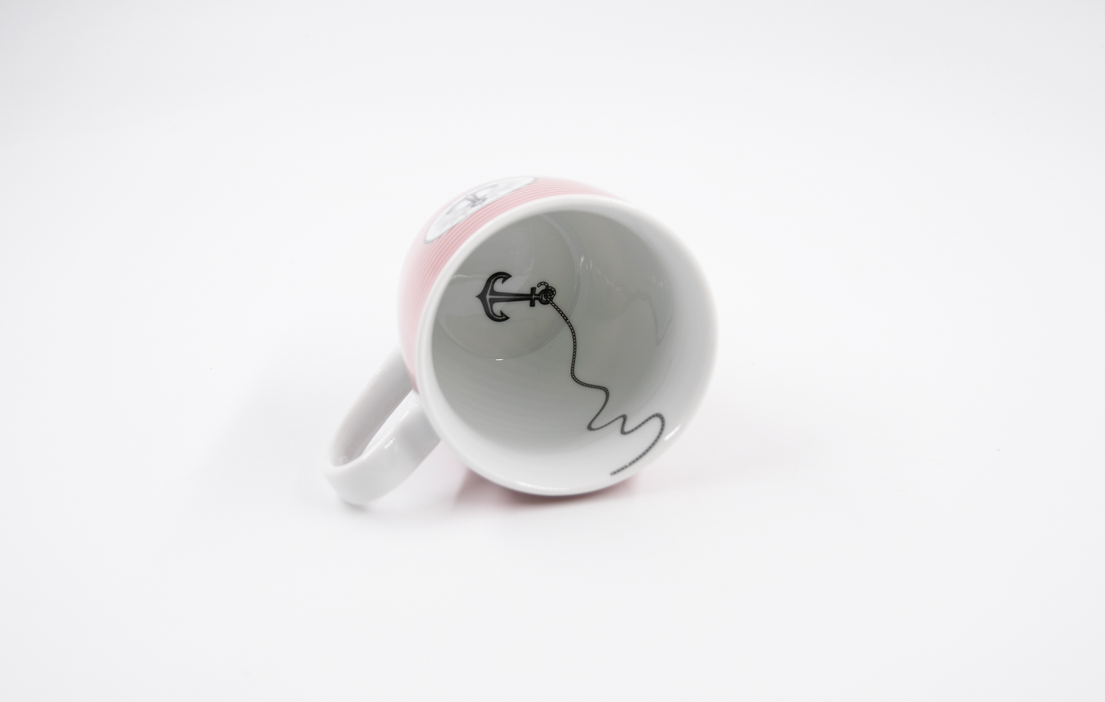 Kaffeetasse Heimathafen Porzellan 450ml Maritim Landhausstil